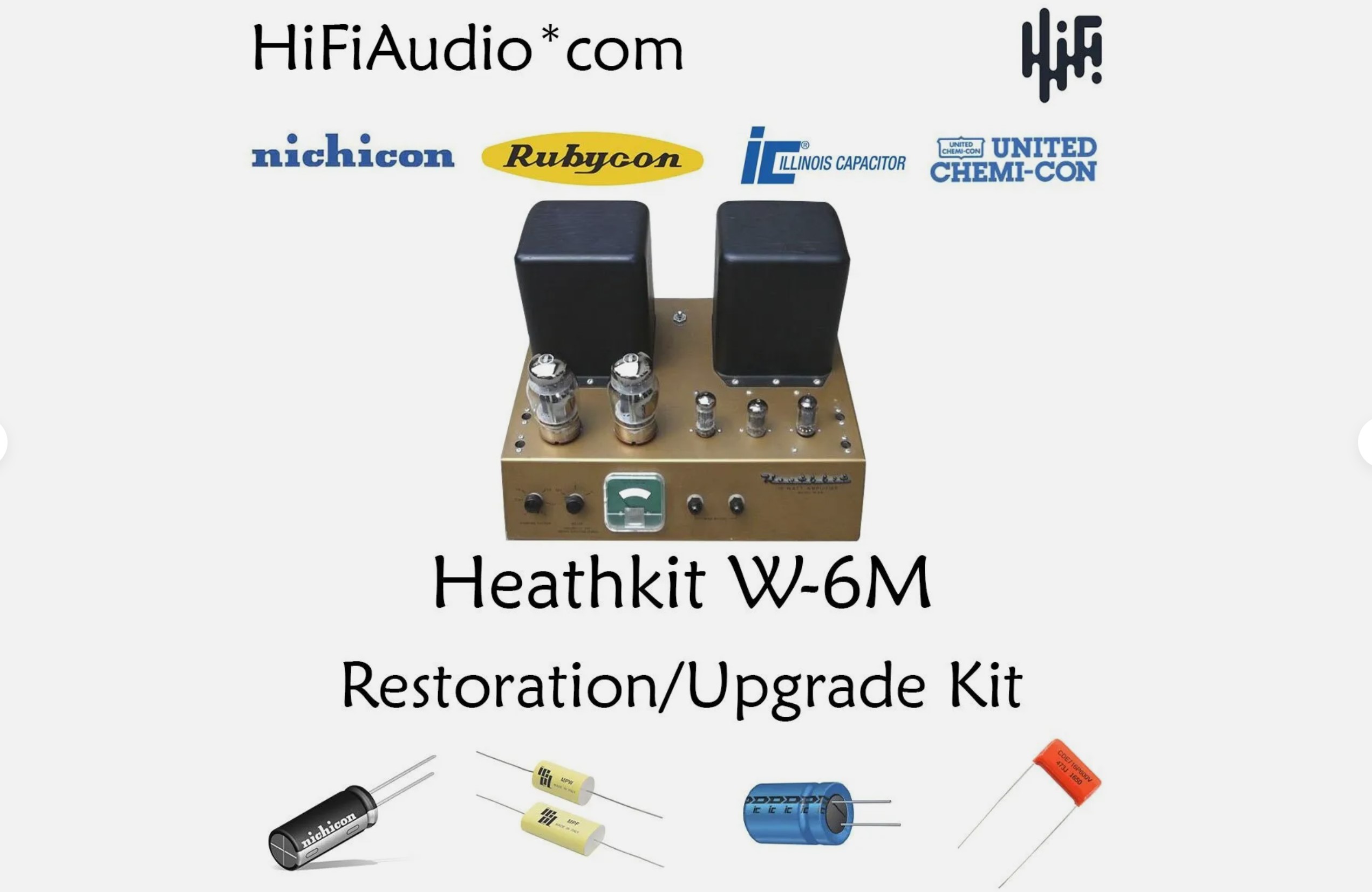 Heathkit W-6M restoration kit